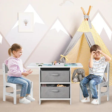 Batul Kids 3 Piece Rectangular Play / Activity Table and Chair Set